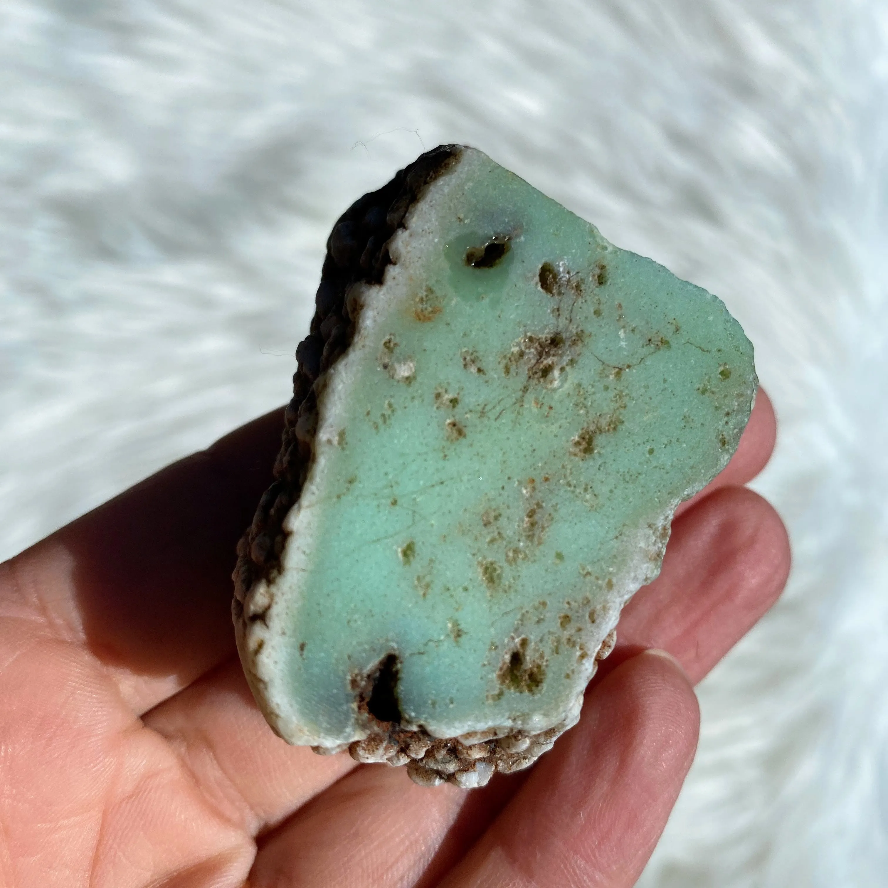 Australian Chrysoprase Natural Free Form specimen
