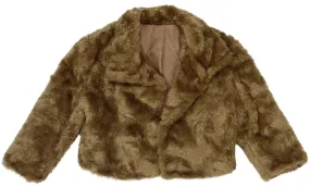 Beige Faux Fur Coat | ThriftTale