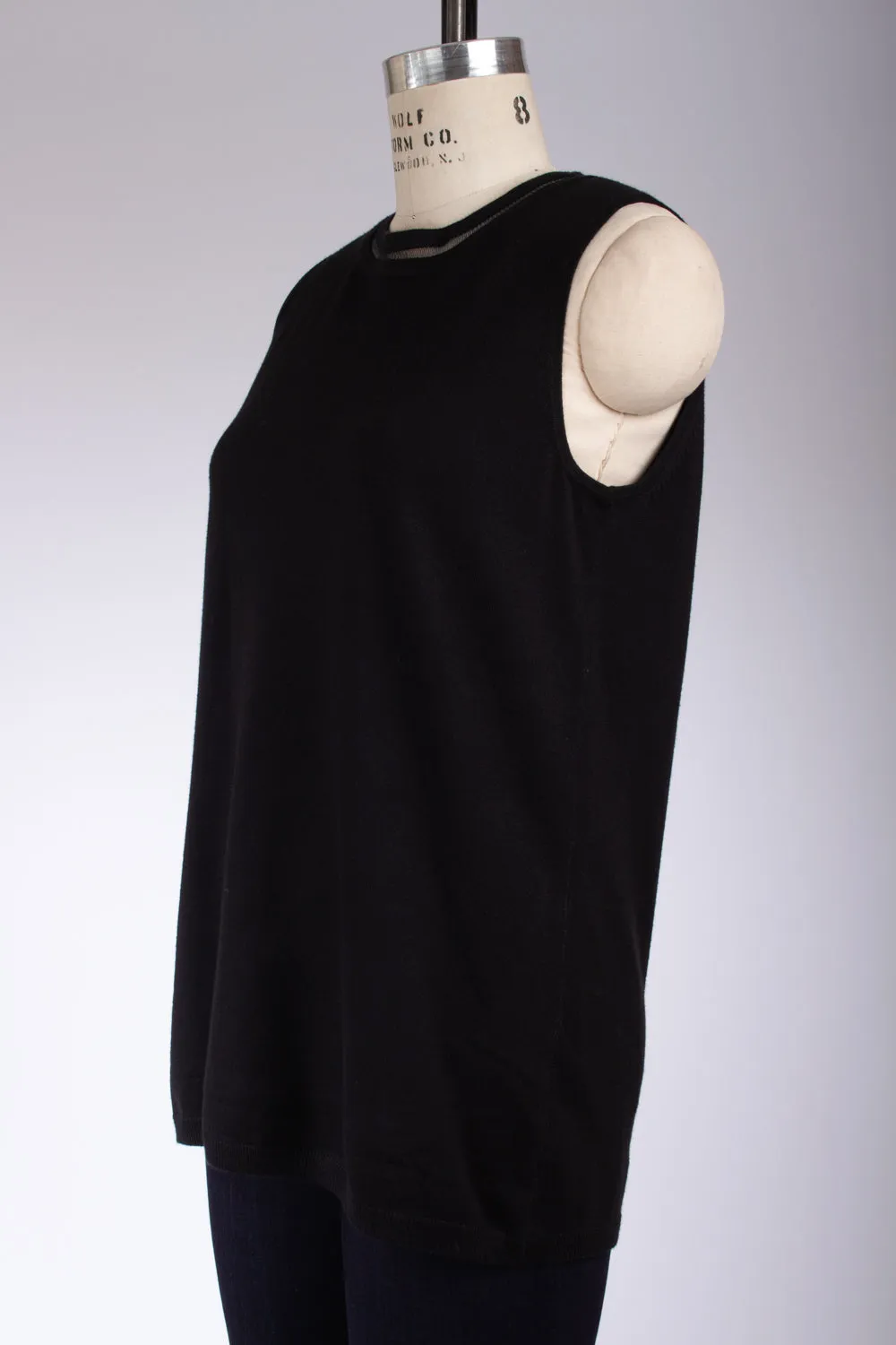 Black Sweater Tank