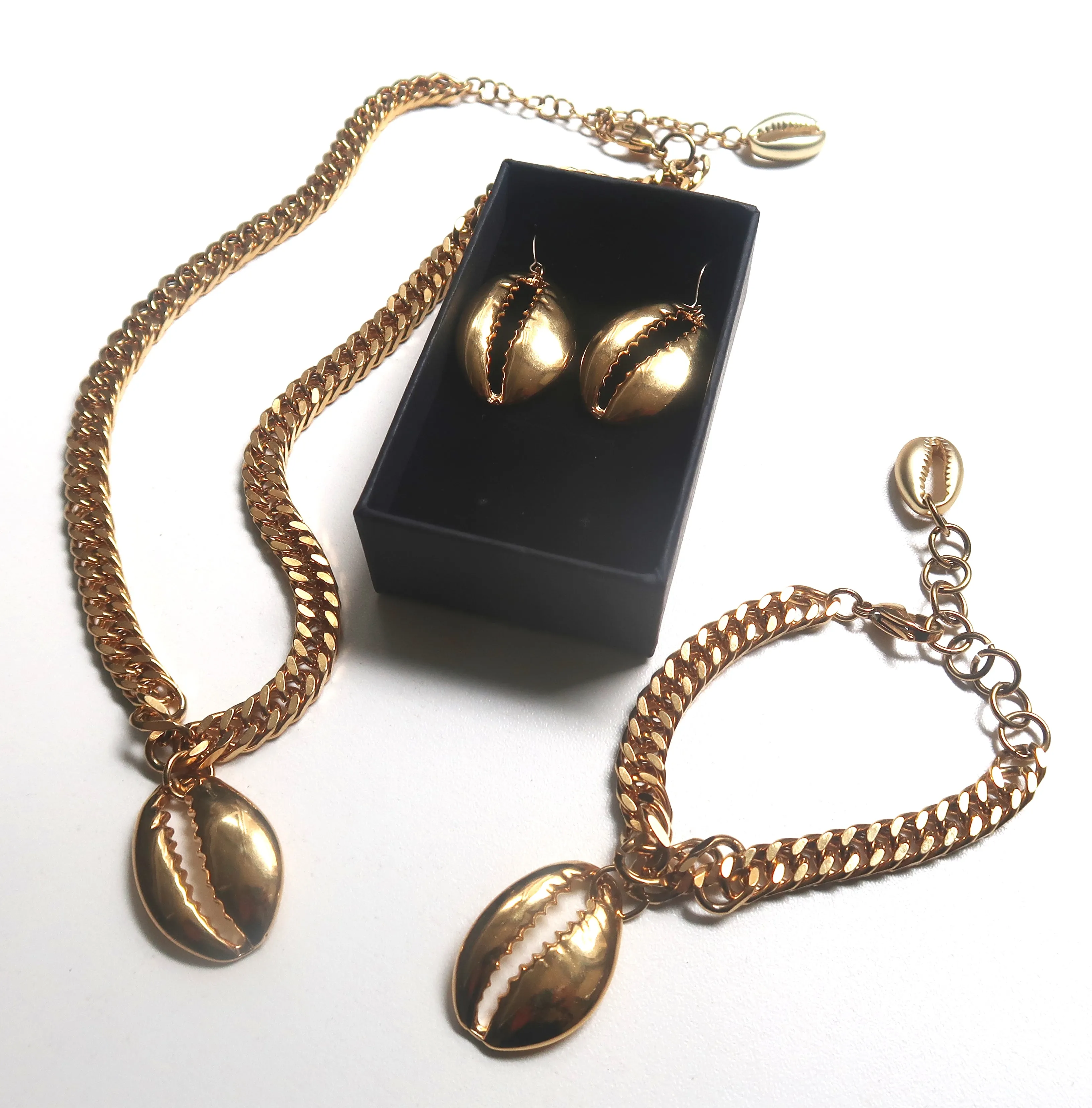 Collier Cauri en Acier Inoxydable - légance Intemporelle | 2 Variantes
