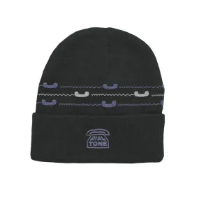 DIAL TONE HOTLINE BEANIE - BLACK