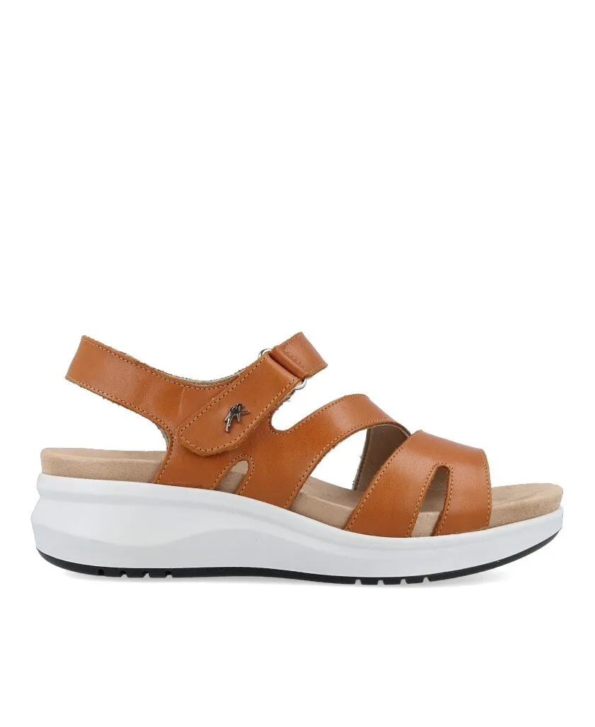 Fluchos Yagon F1478 Leather wedge sandals