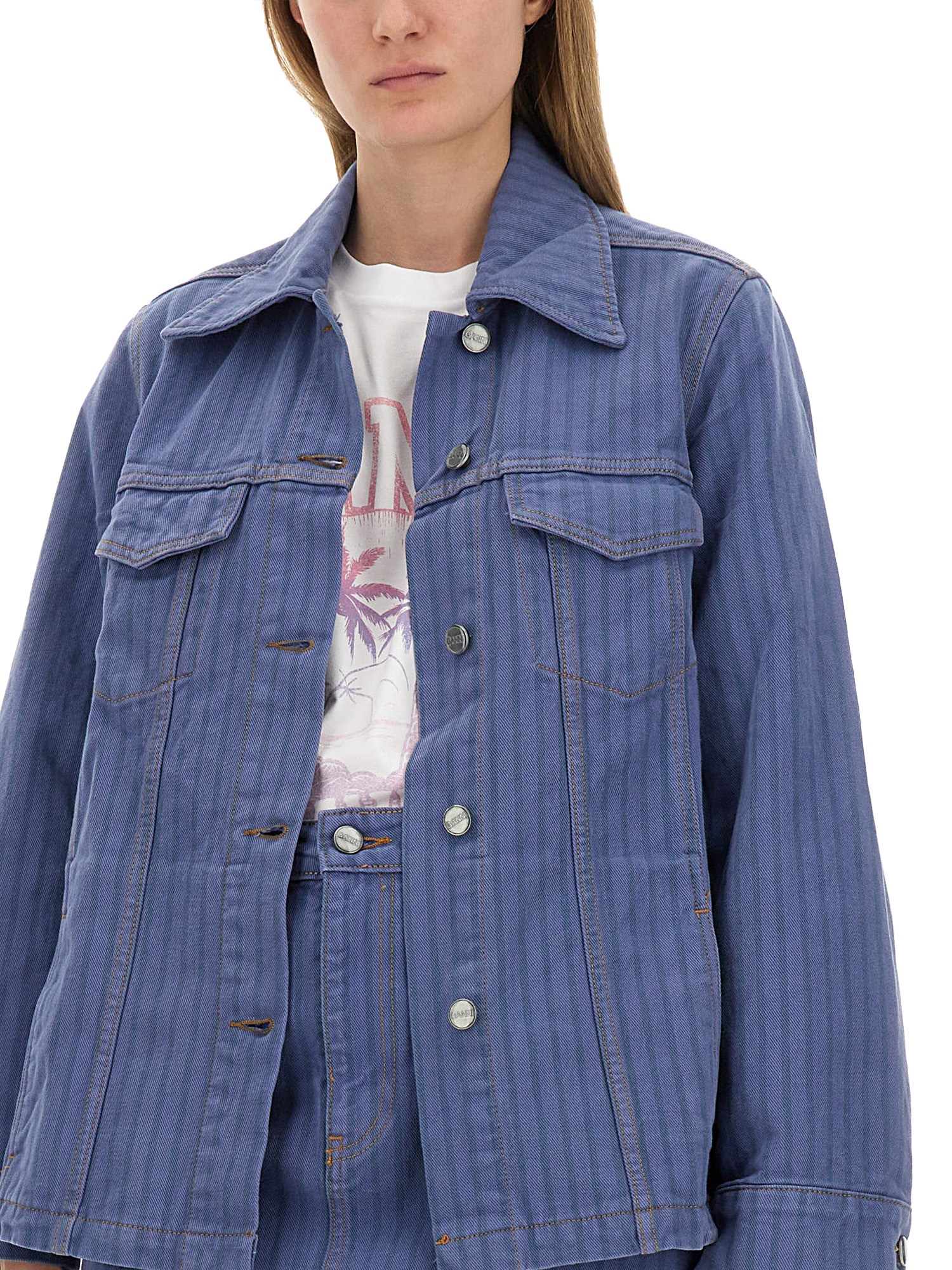 GANNI    DENIM JACKET
