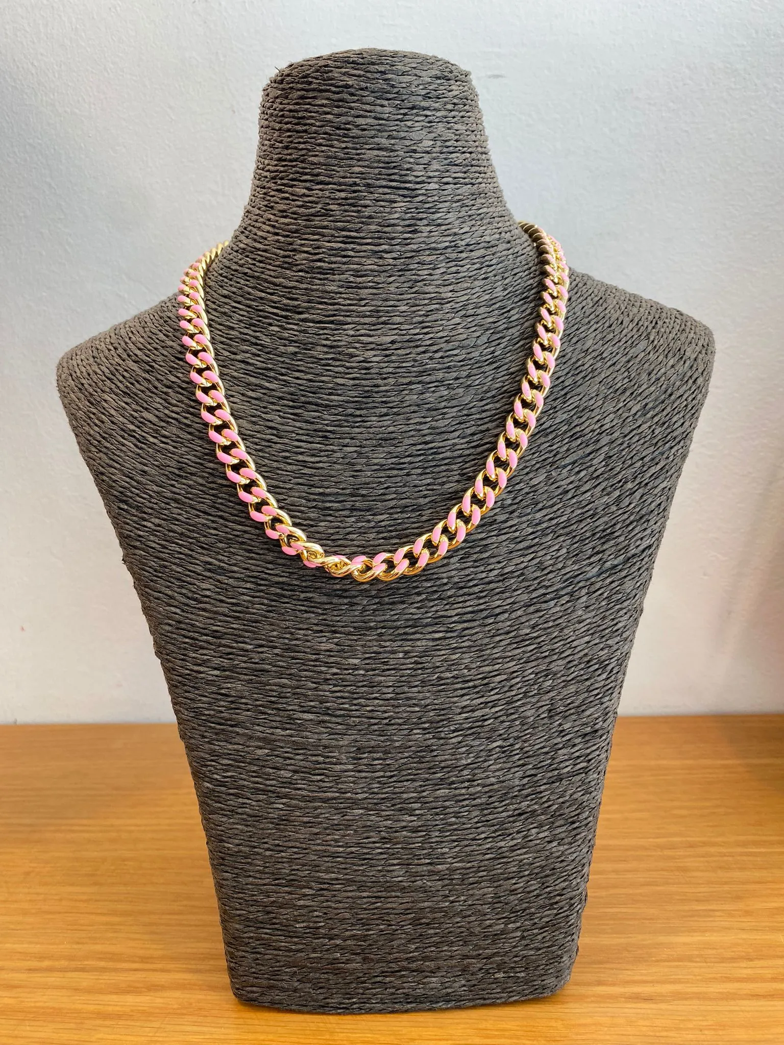 Icon Collar Pansar oro/rosa