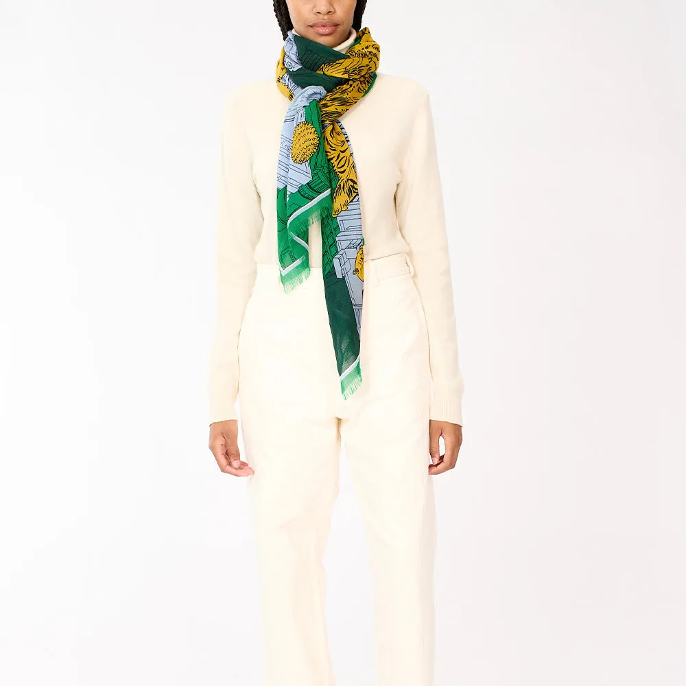    Inoui Editions - Tokyo Scarf - Green 