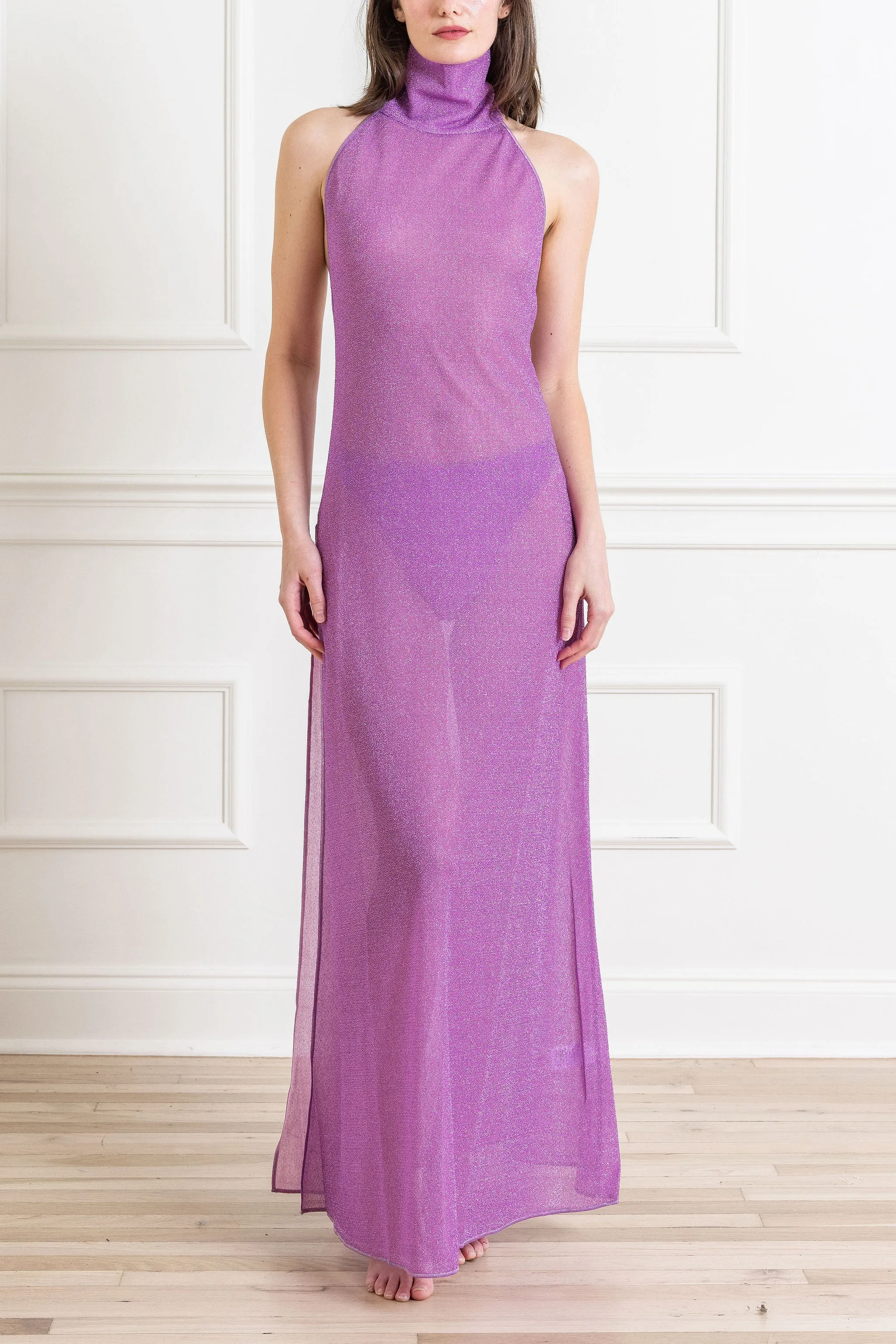 Lumière Turtleneck Dress