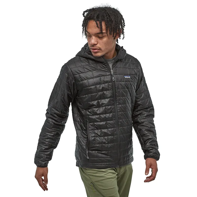 Patagonia Mens Nano Puff Hoody - Black