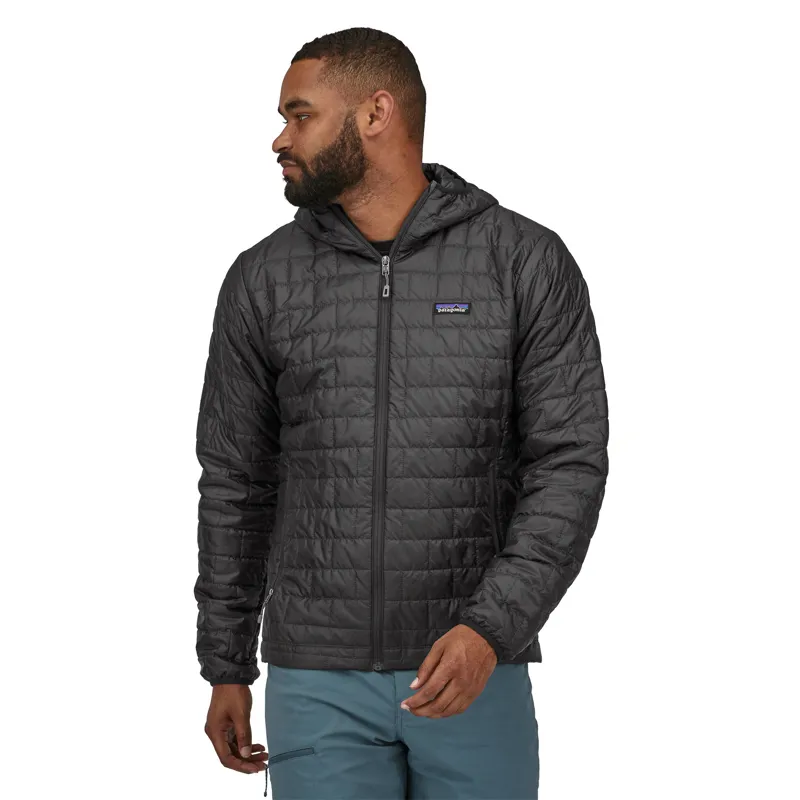 Patagonia Mens Nano Puff Hoody - Black