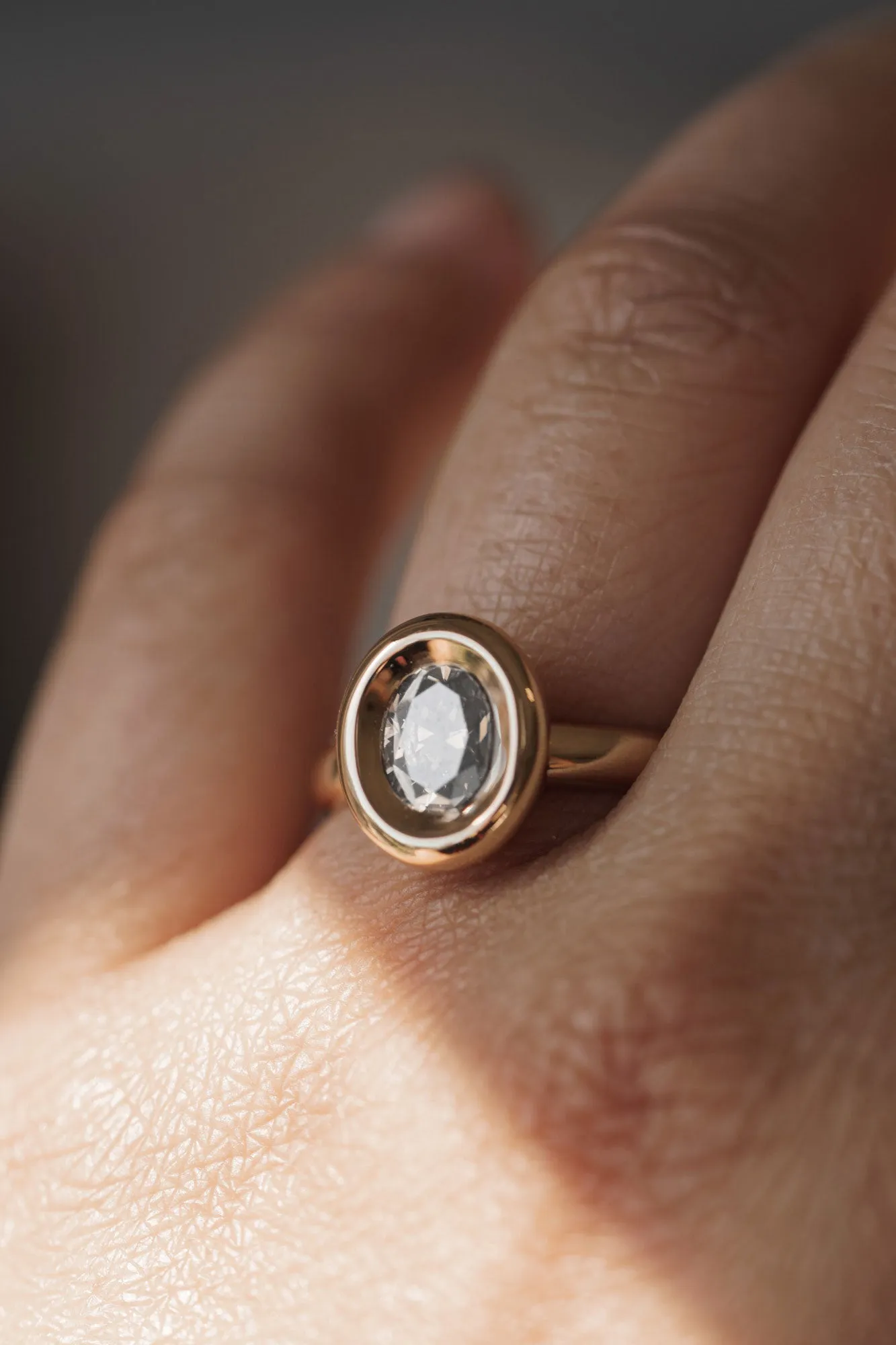 Pele Ring - White Lab-Grown Diamond *made-to-order