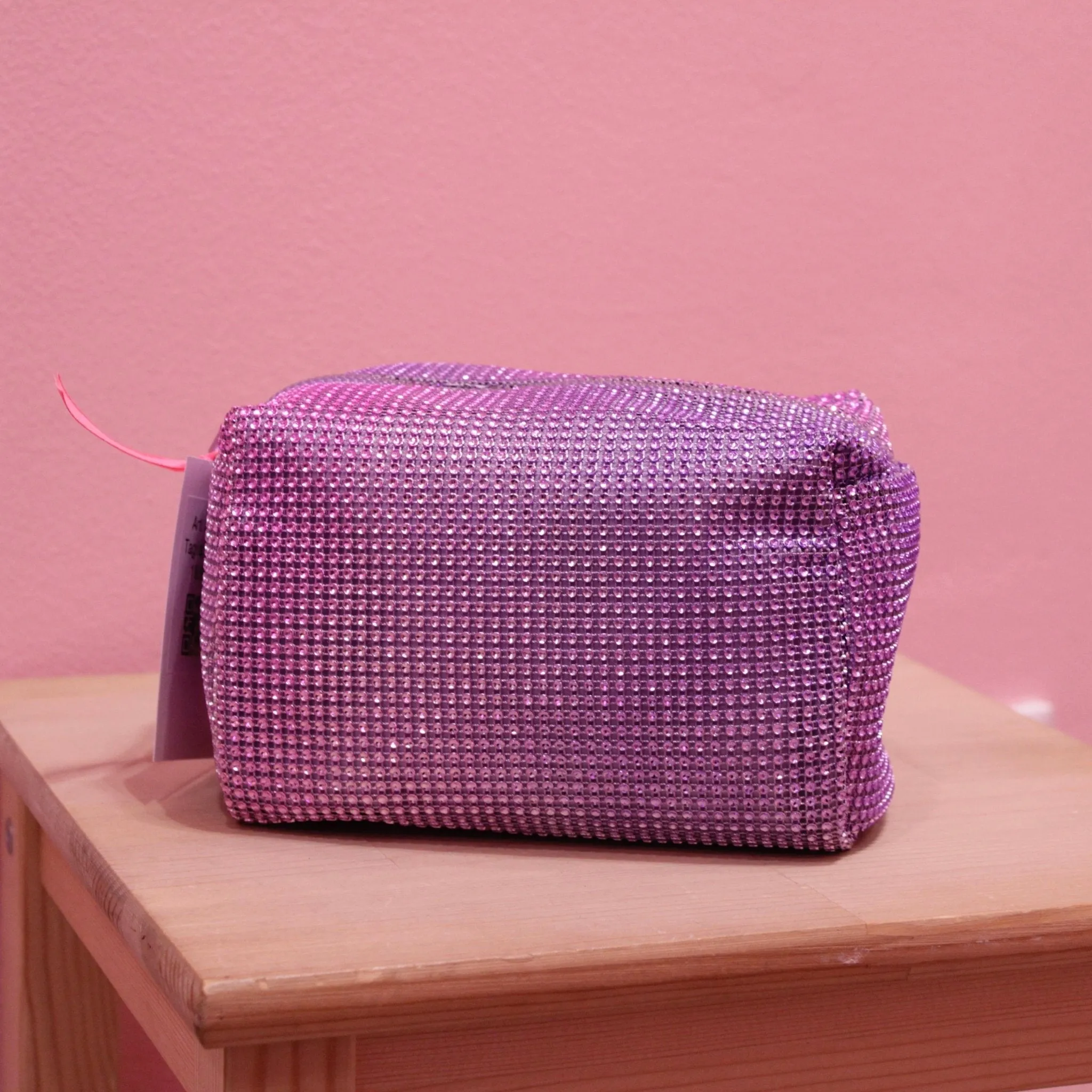 Pochette con strass