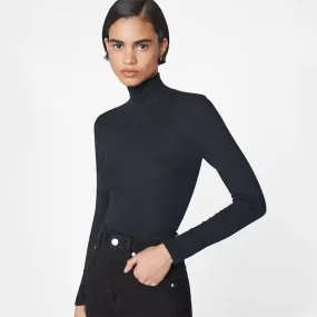 Rib Turtleneck (Noir)