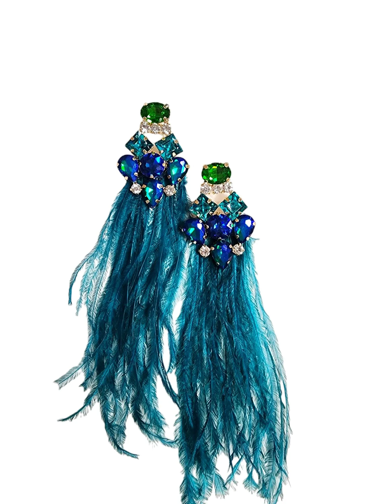 The Holiday Exclusive Feather Bling Earring Collection