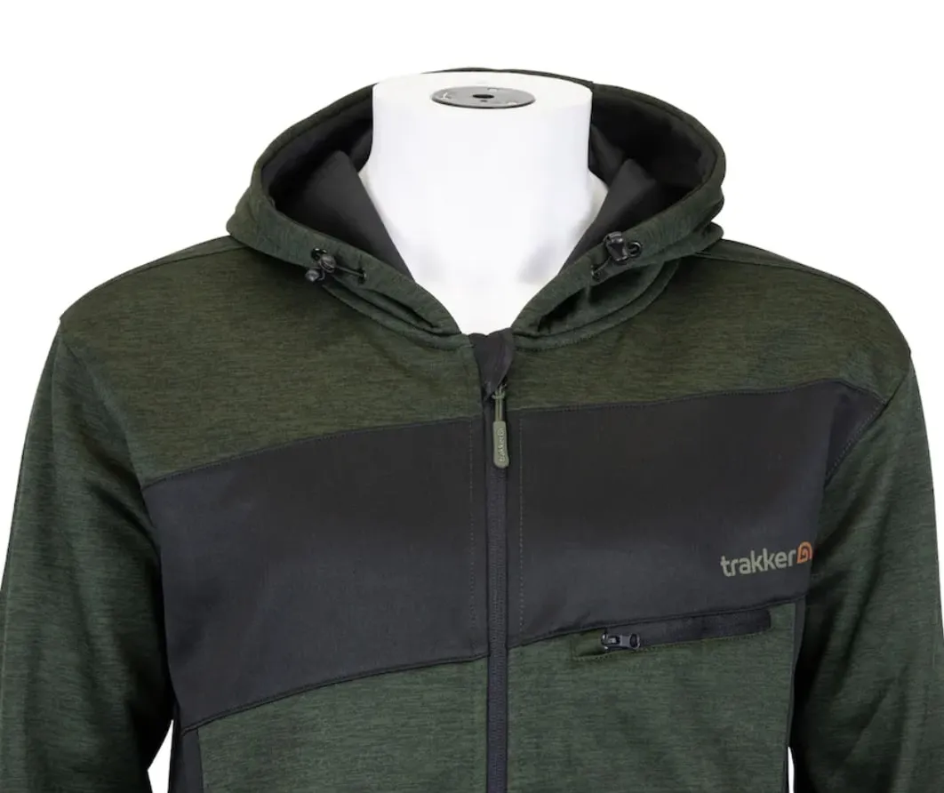 Trakker Marl Fleece Back Hoody