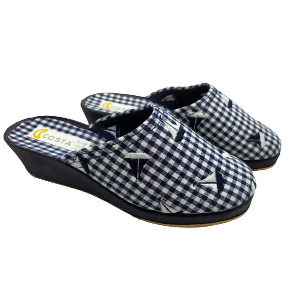 Zapatilla casa anatómica verano con cua marinera Costa